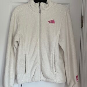 The North Face Cream Fleece Jacket